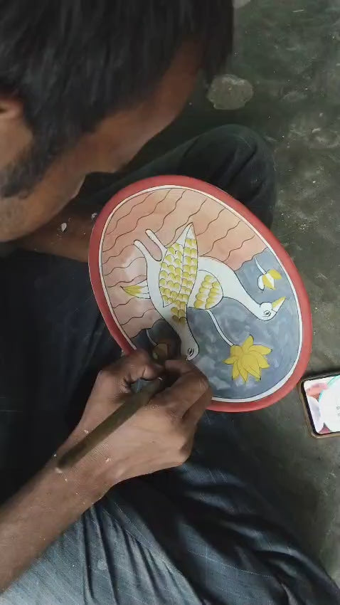 Hans Sarovar Jaipur Blue Pottery Plate